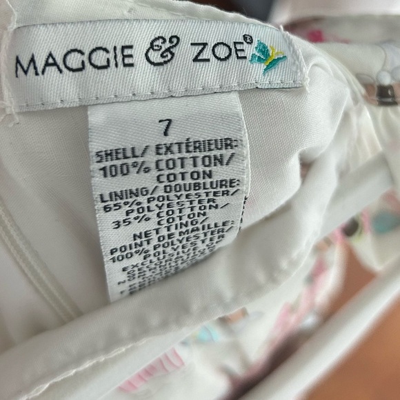 🍭Maggie & Zoe Colorful Cupcake Dress with Pink Accent Size 7 NWT - Picture 5 of 6